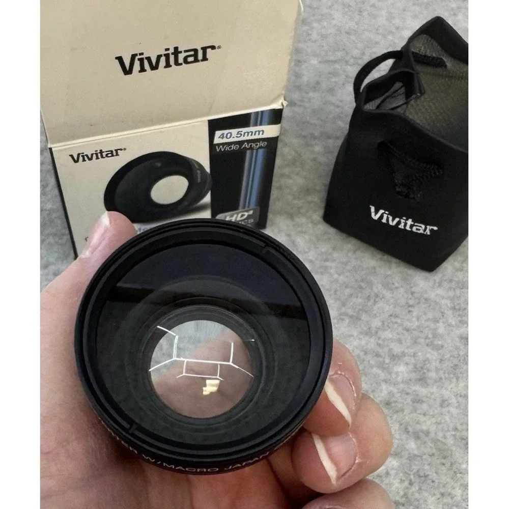 Vivitar 0.43x Professional 40.5mm Wide Angle Lens With Macro